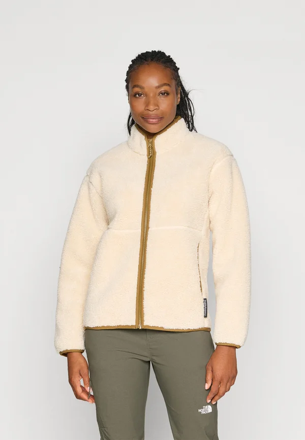 SOLID JACKET - Fleecejacke - sand fog