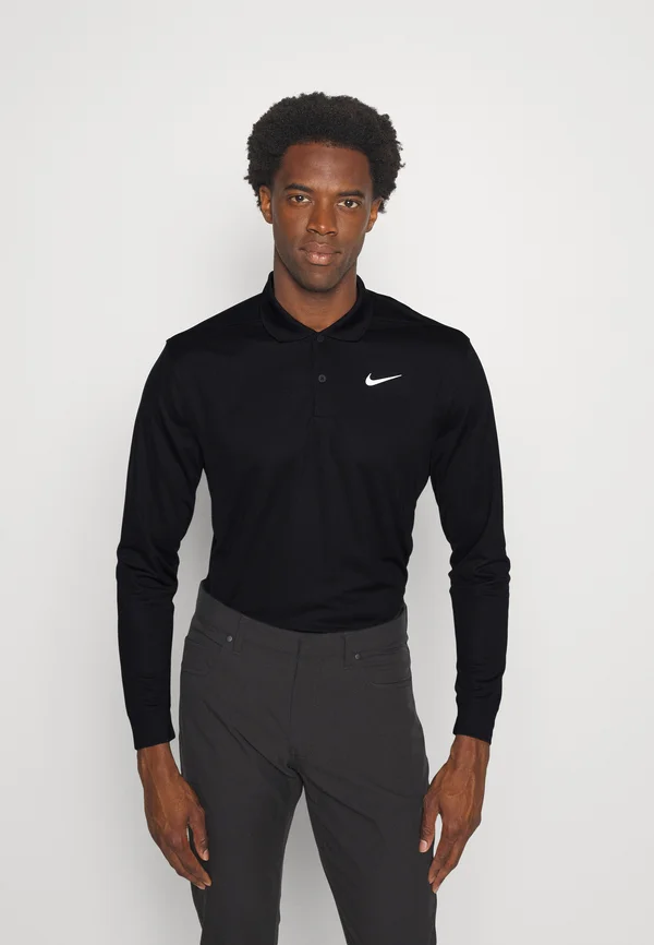SOLID  - Poloshirt - black/white