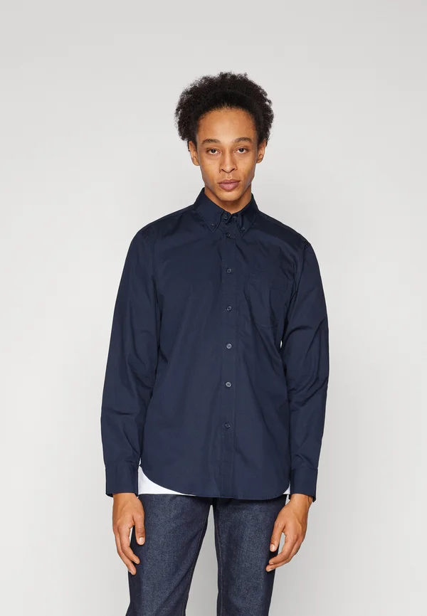 SOLID SHIRT SLIM FIT - Hemd - navy