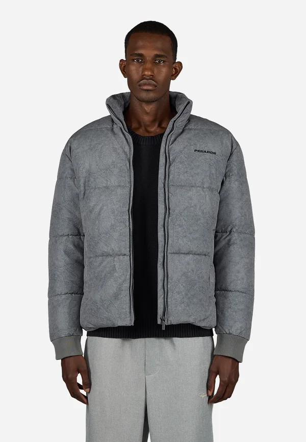 SOLIN PUFFER JACKET - Winterjacke - concrete grey