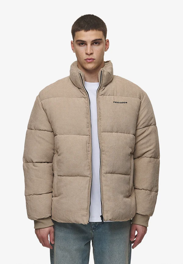 SOLIN PUFFER - Winterjacke - sand