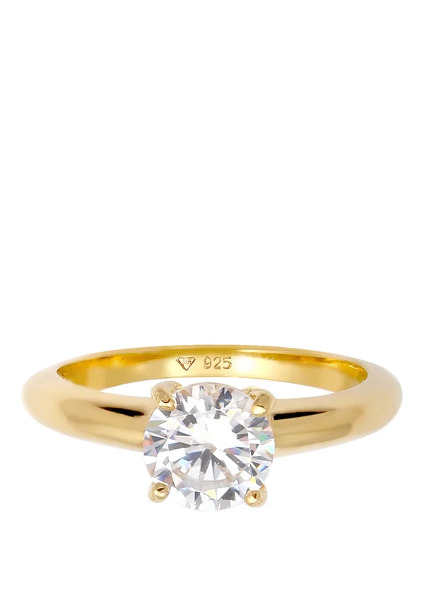 SOLITAIRE BASIC - Ring - gold-coloured
