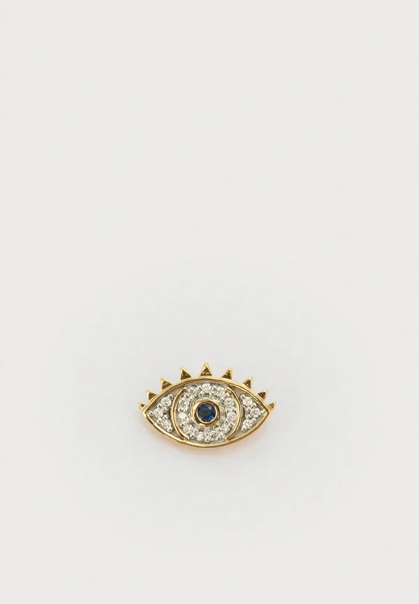 SOLO AJNA SAPPHIRE AND DIAMOND STUD - Ohrringe - rose gold-coloured