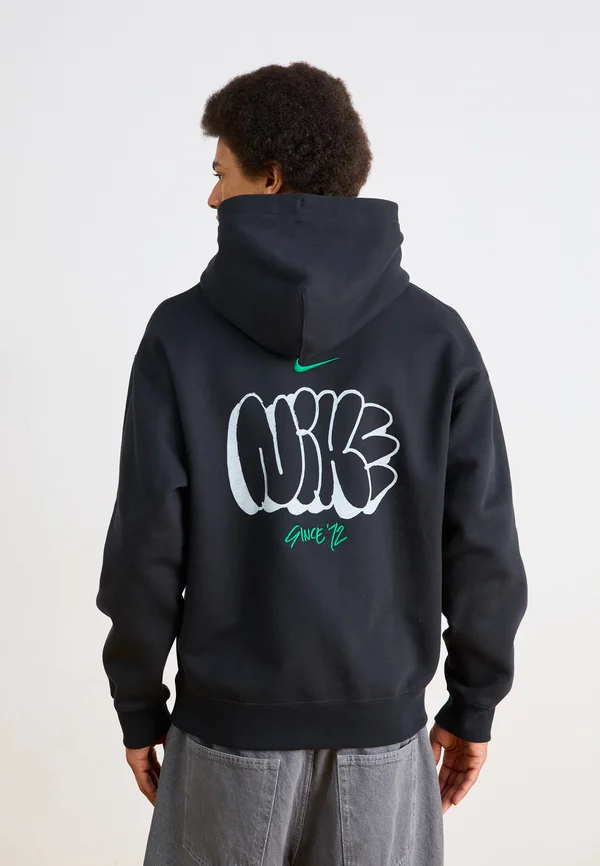 SOLO HOODIE  - Sweatshirt - black/malachite