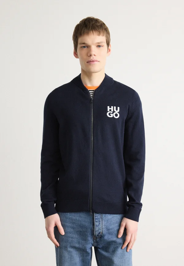 SOLOUH - Strickjacke - navy