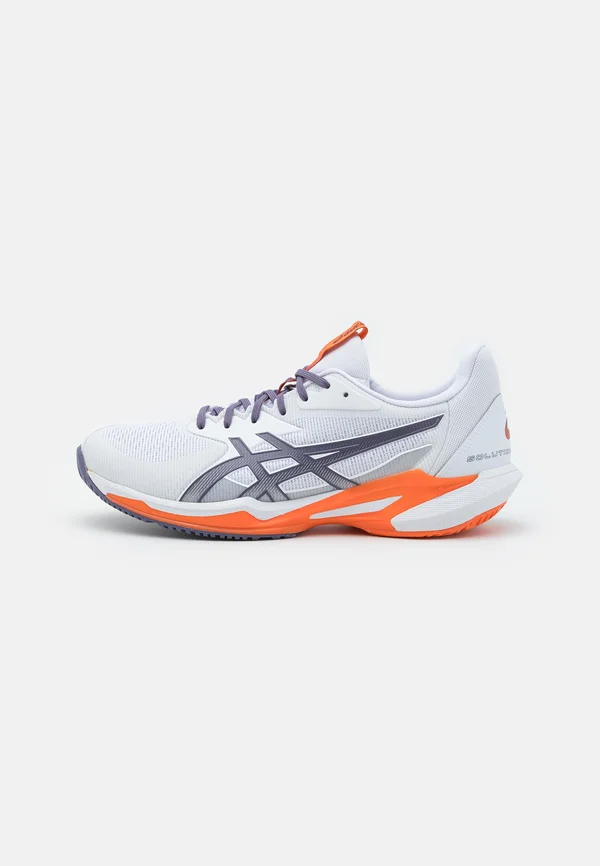 SOLUTION SPEED 3 - Multicourt Tennisschuh - white/greyish purple