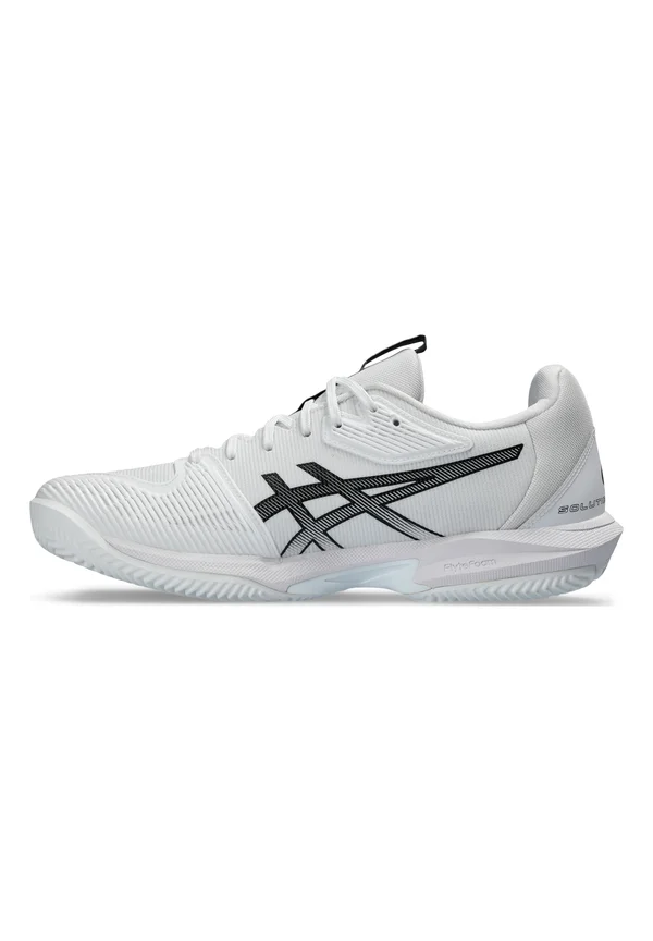 SOLUTION SPEED - Tennisschuh für Sandplätze - weiss schwarz