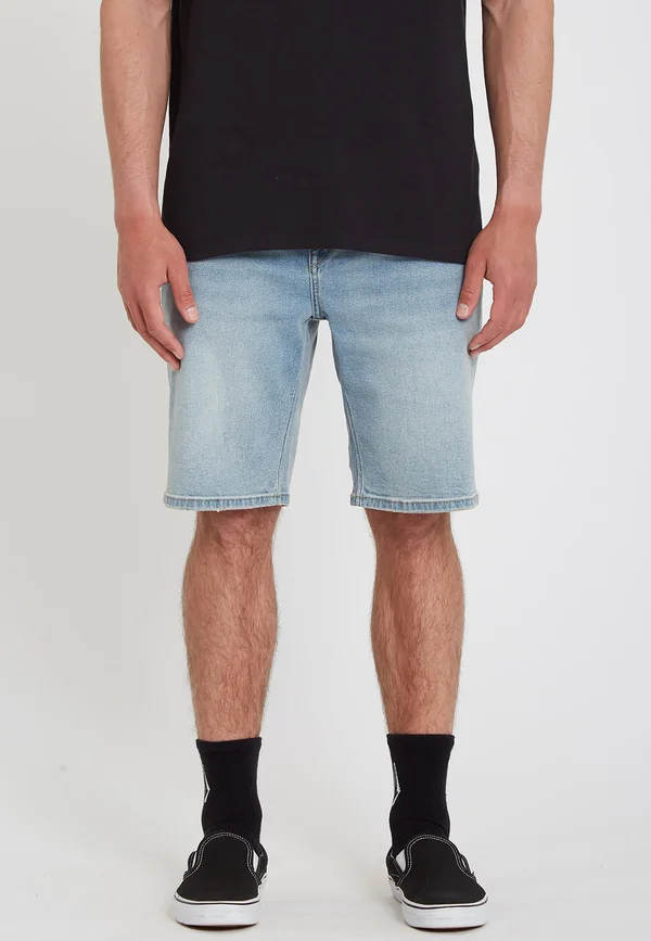 SOLVER - Jeans Shorts - worker indigo vintage