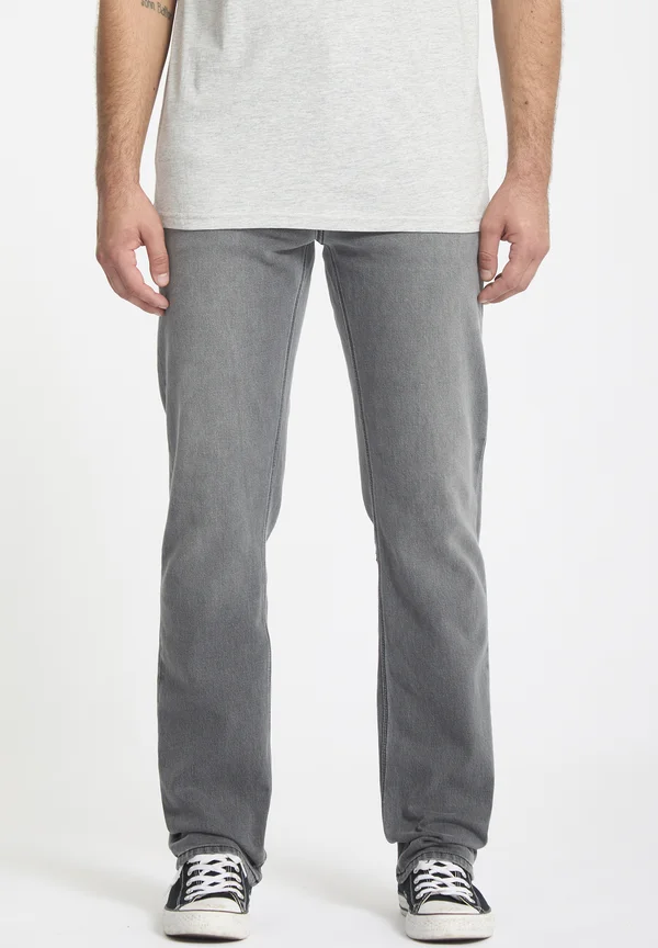 SOLVER - Jeans Straight Leg - concrete