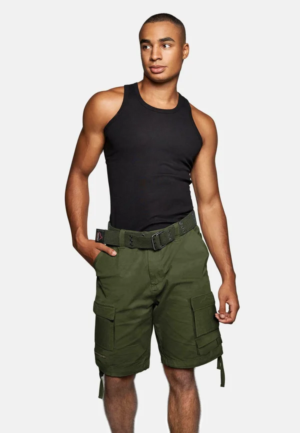 SOMMER ATACAMA MIT GÜRTEL WADI - Shorts - oliv