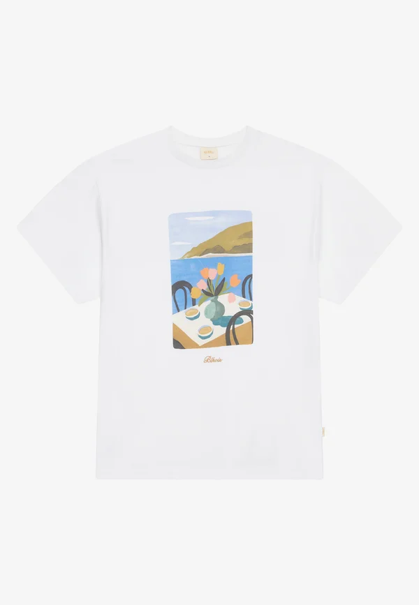 SOSTA TEE - T-Shirt print - white