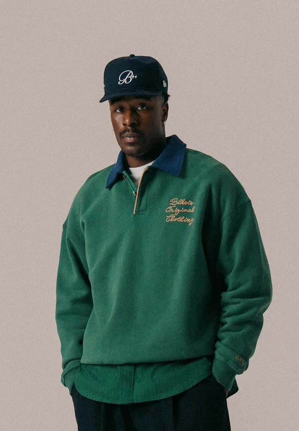 SOURCE POLO - Sweatshirt - hunter green