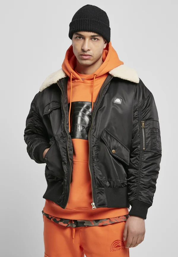 SOUTHPOLE - Bomberjacke - black