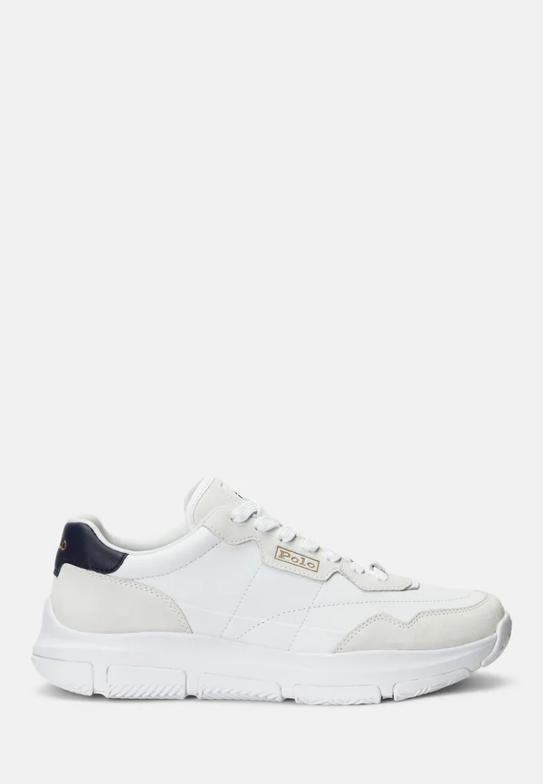 SPA RACER 100 LEATHER-SUEDE SNEAKER - Sneaker low - white/navy