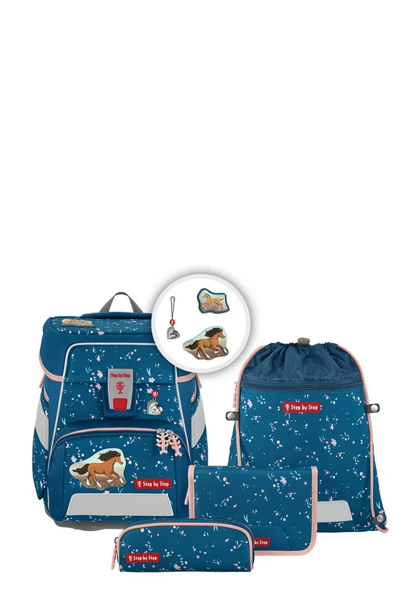 SPACE-SET 5TLG - Schulranzen Set - wild horse ronja