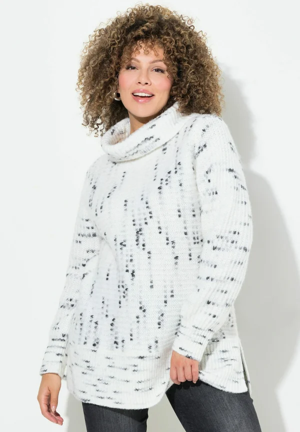 SPACE TURTLENECK  - Strickpullover - snow white