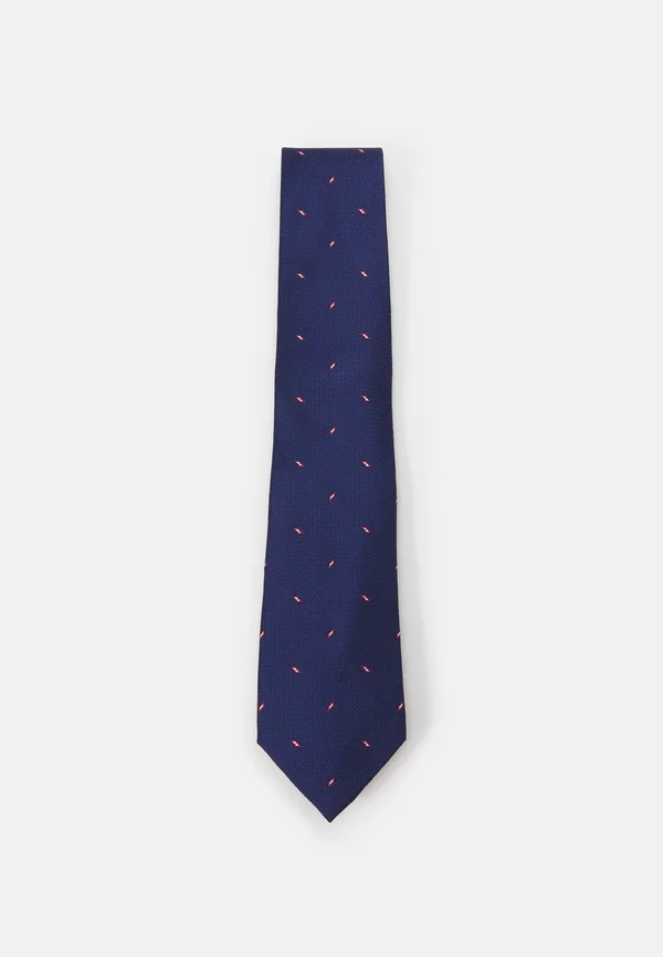 SPACED OUT GEO TIE - Krawatte - navy