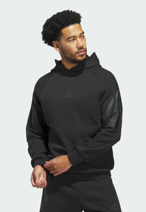 SPACER NEUTRAL - Kapuzenpullover - black