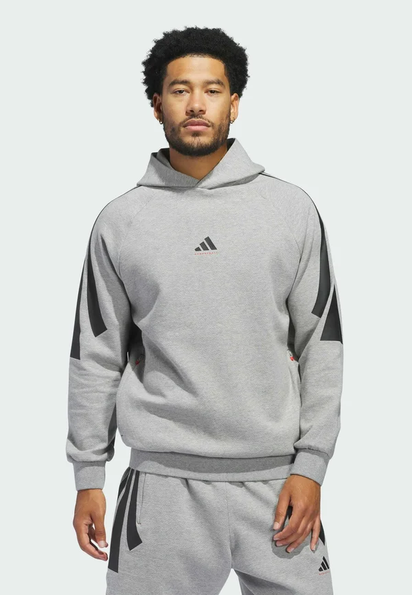 SPACER NEUTRAL - Kapuzenpullover - medium grey heather