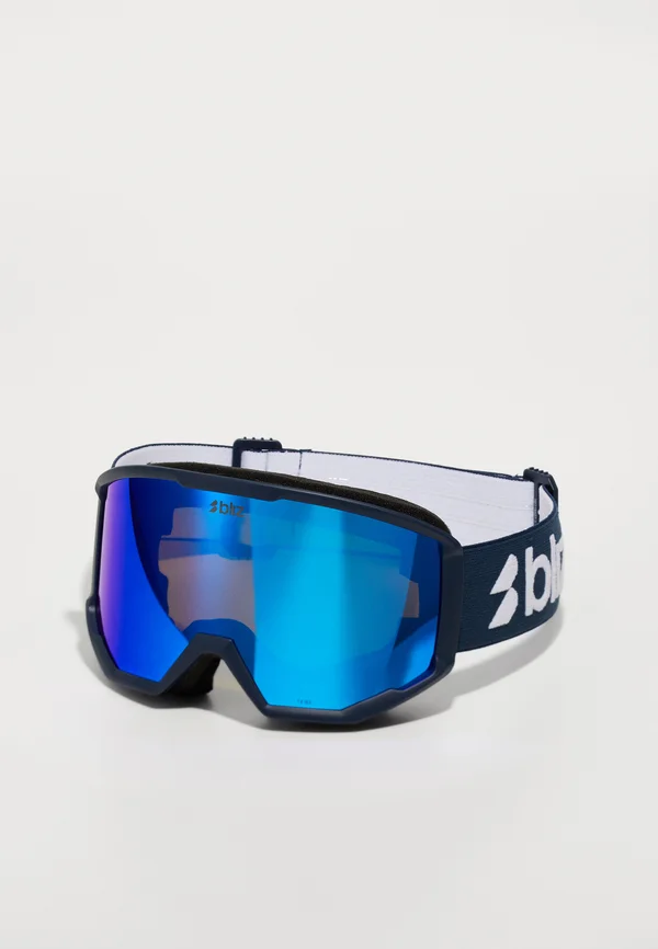 SPARK UNISEX - Skibrille - matte blue/brown/blue multi-coloured