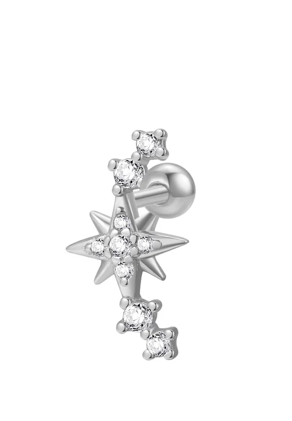 SPARKLE STARS SINGLE PIERCING - Ohrringe - silberfarben
