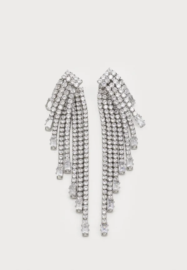 SPARKLESHINE - Ohrringe - silver-coloured/clear multi