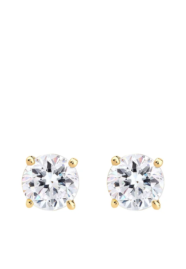 SPARKLING BASIC - MIT KRISTALLEN VON SWAROVSKI® - Ohrringe - gold-coloured