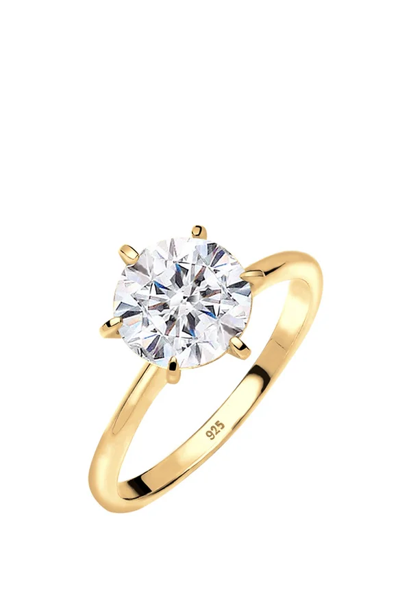 SPARKLING BASIC - MIT KRISTALLEN VON SWAROVSKI® - Ring - gold-coloured/white