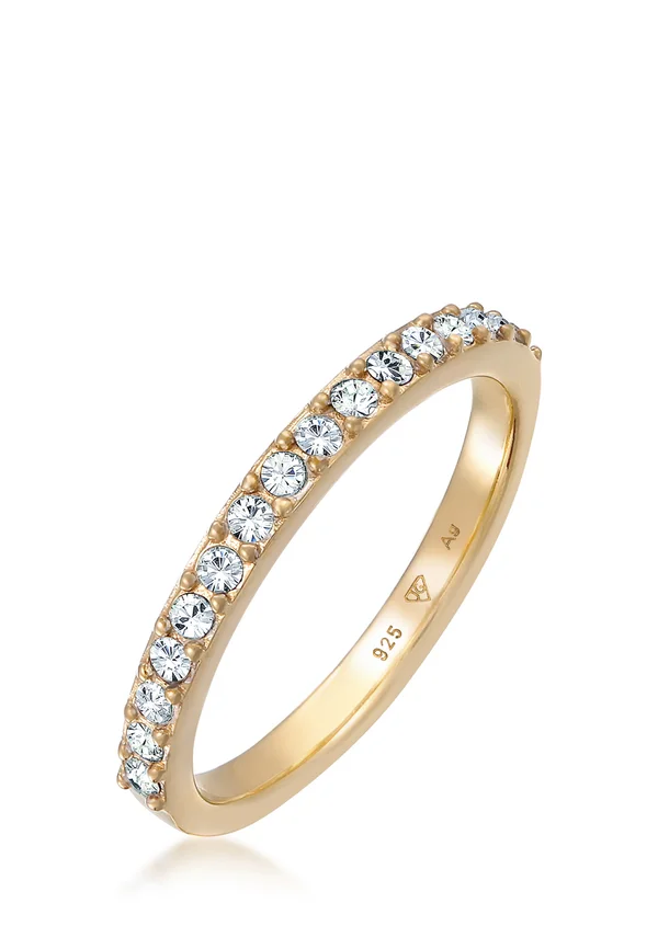 SPARKLING BASIC - MIT KRISTALLEN VON SWAROVSKI® - Ring - gold-coloured