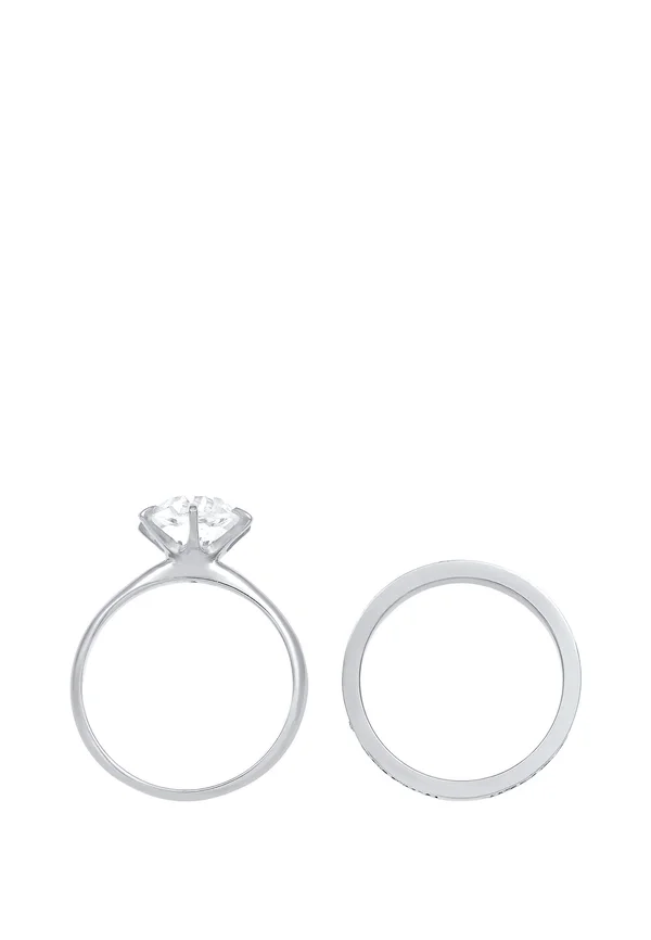 SPARKLING BASIC - Ring - silberfarben