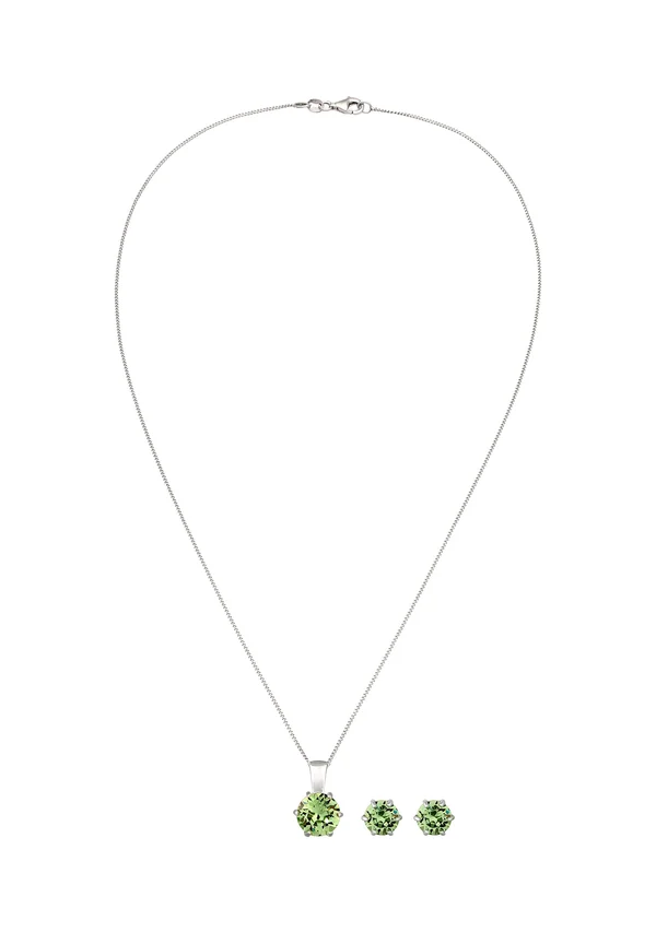 SPARKLING BASIC SET - MIT KRISTALLEN VON SWAROVSKI® - Ohrringe - grün