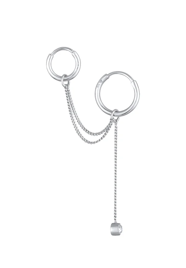 SPARKLING ELEGANCE - MIT KRISTALLEN VON SWAROVSKI® - Ohrringe - silberfarben