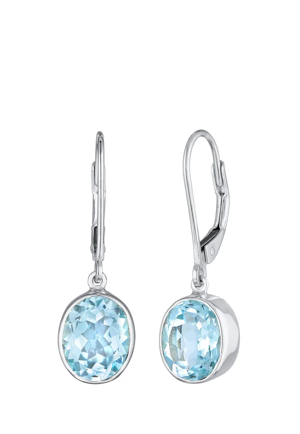 SPARKLING ELEGANCE - Ohrringe - hellblau