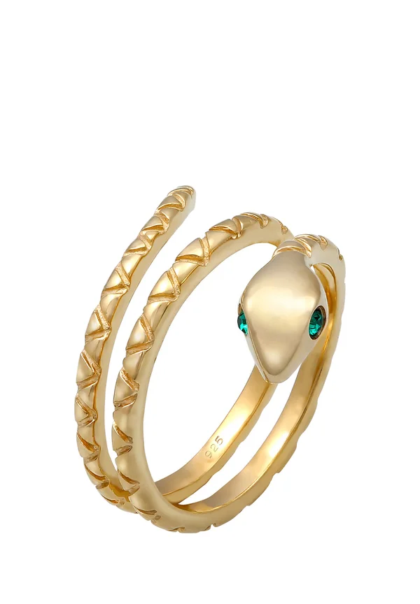 SPARKLING SNAKE -  MIT KRISTALLEN VON SWAROVSKI® - Ring - gold-coloured