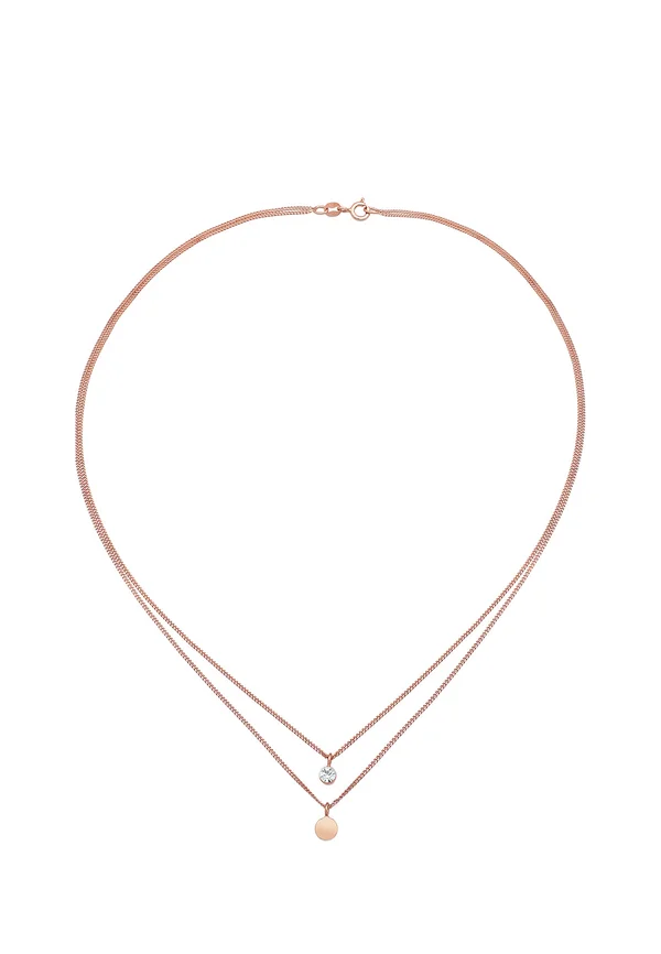 SPARKLING STACK - MIT KRISTALLEN VON SWAROVSKI® - Halskette - rose gold-coloured