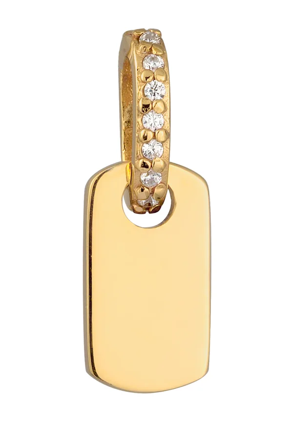SPARKLING TAG CHARM - Anhänger - gold-coloured
