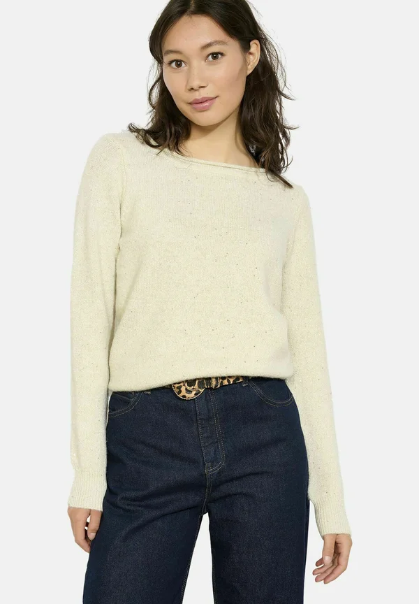 SPARKLY  - Strickpullover - lt beige