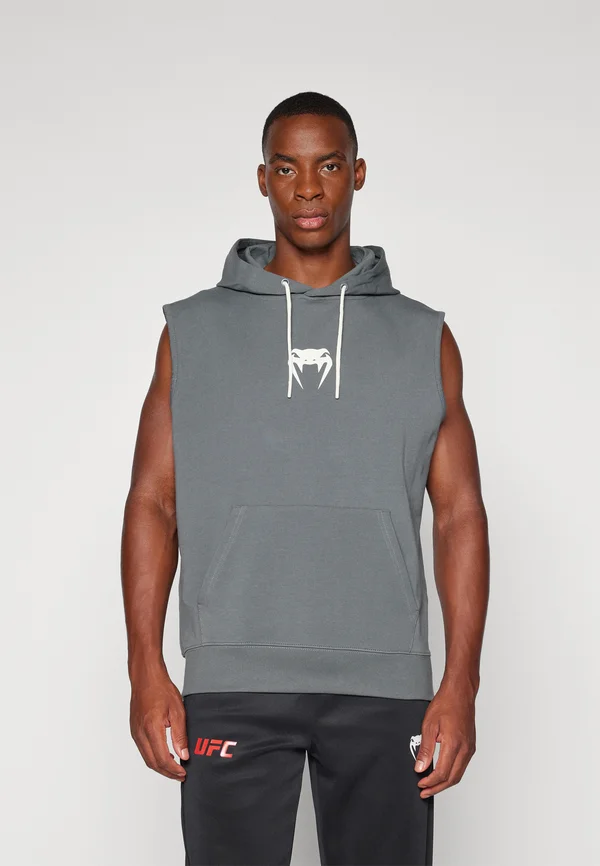 SPARRING SLEEVELESS HOODIES - Kapuzenpullover - storm grey