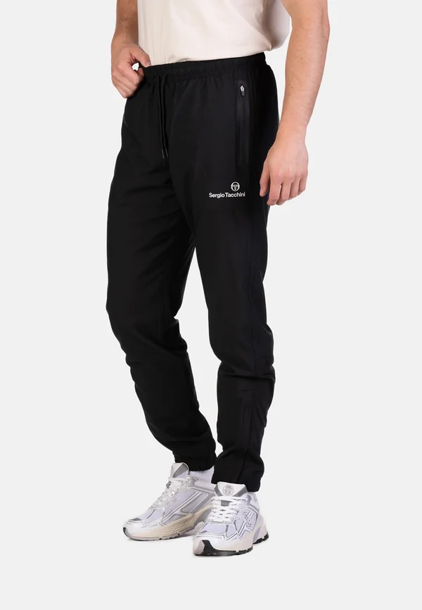 SPECCHIO PL TRACKPANTS - Jogginghose - black white