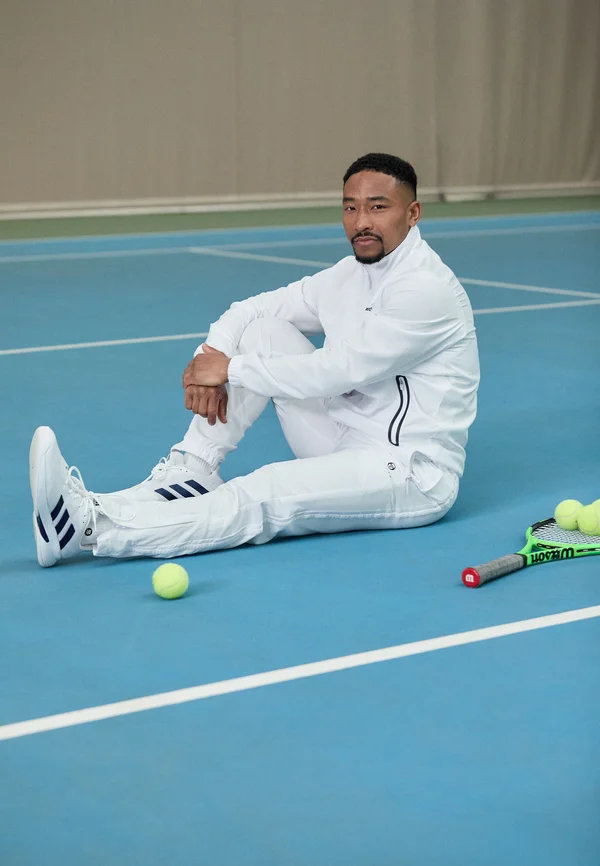 SPECCHIO TRACKSUIT - Trainingsanzug - white/navy