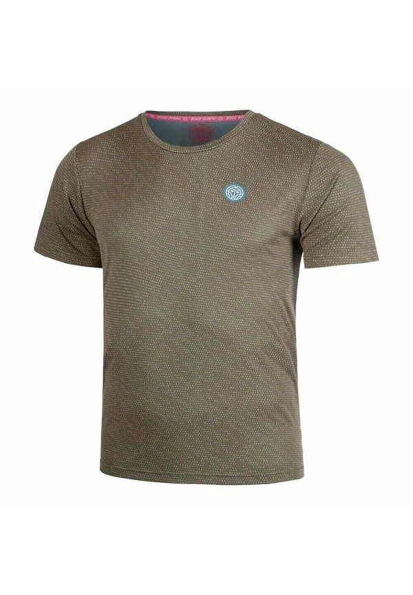 SPECTRUM  TEE - Sport T-Shirt - light brown denim