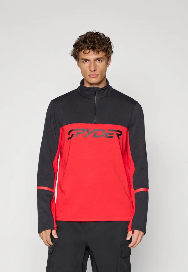 SPEED 1/2 ZIP - Sweatshirt - red