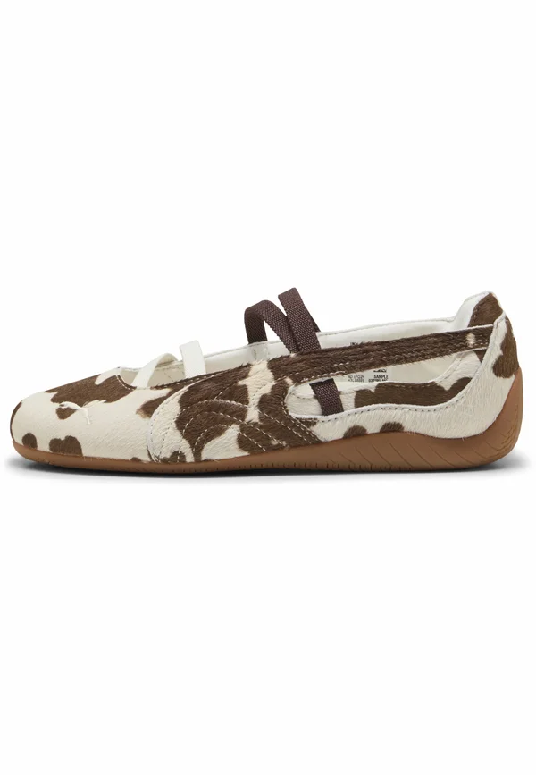 SPEEDCAT BALLET COW WNS - Klassischer Ballerina - chocolate brown-warm white
