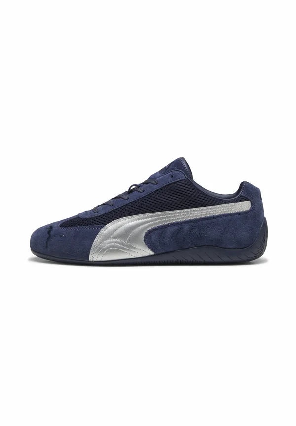 SPEEDCAT PREMIUM - Sneaker low - navy/matte silver
