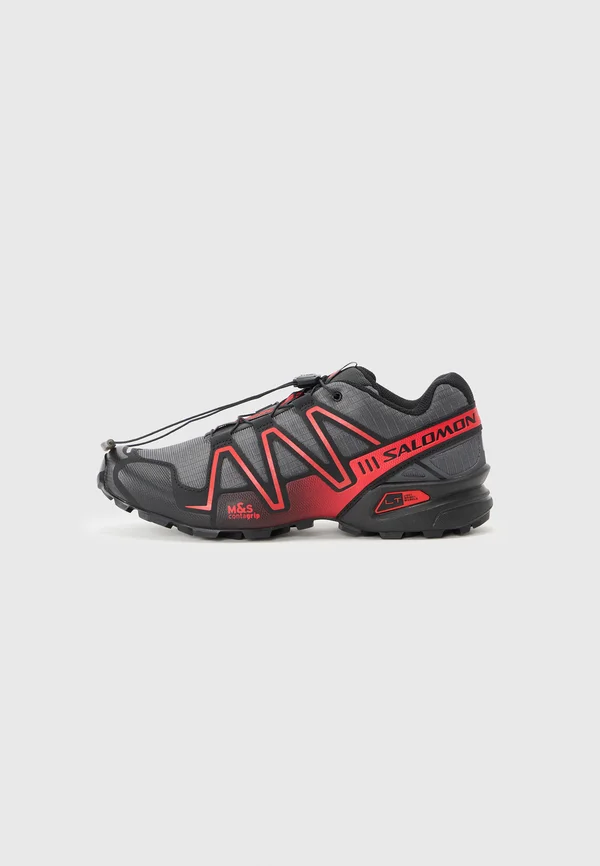 SPEEDCROSS 3 UNISEX - Sneaker low - asphalt/red/black