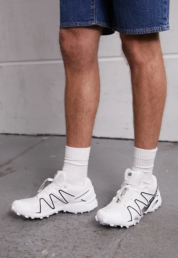 SPEEDCROSS 3 UNISEX - Sneaker low - white/alloy