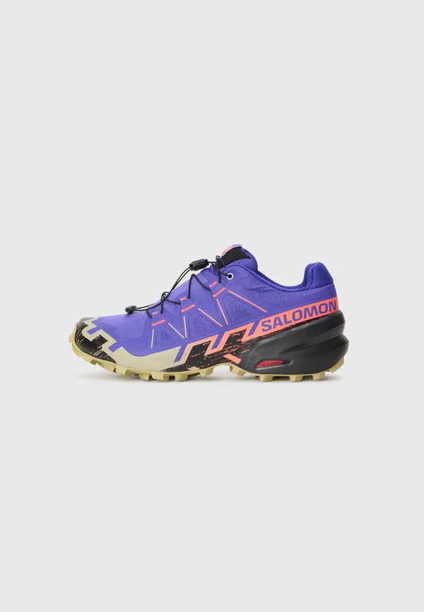SPEEDCROSS 6 - Laufschuh Trail - liberty black/neon flame