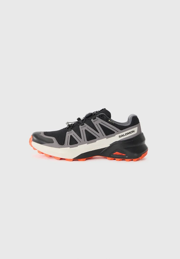 SPEEDCROSS PEAK GTX - Hikingschuh - black/castlerock/cherry tomato