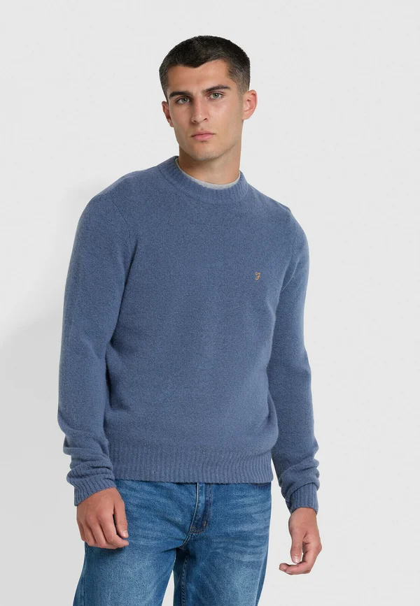 SPERO CREW NECK - Strickpullover - river bed