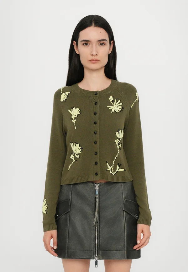 SPIGA - Strickjacke - khaki